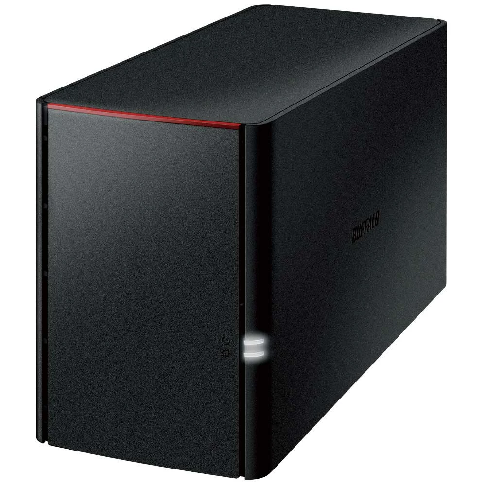 BUFFALO LinkStation 220 8TB 2-Bay NAS Network Attached Storage With HDD Hard Drives Included NAS Storage That Works As Home Cloud Or Network Storage Device For Home (LS220D0802)