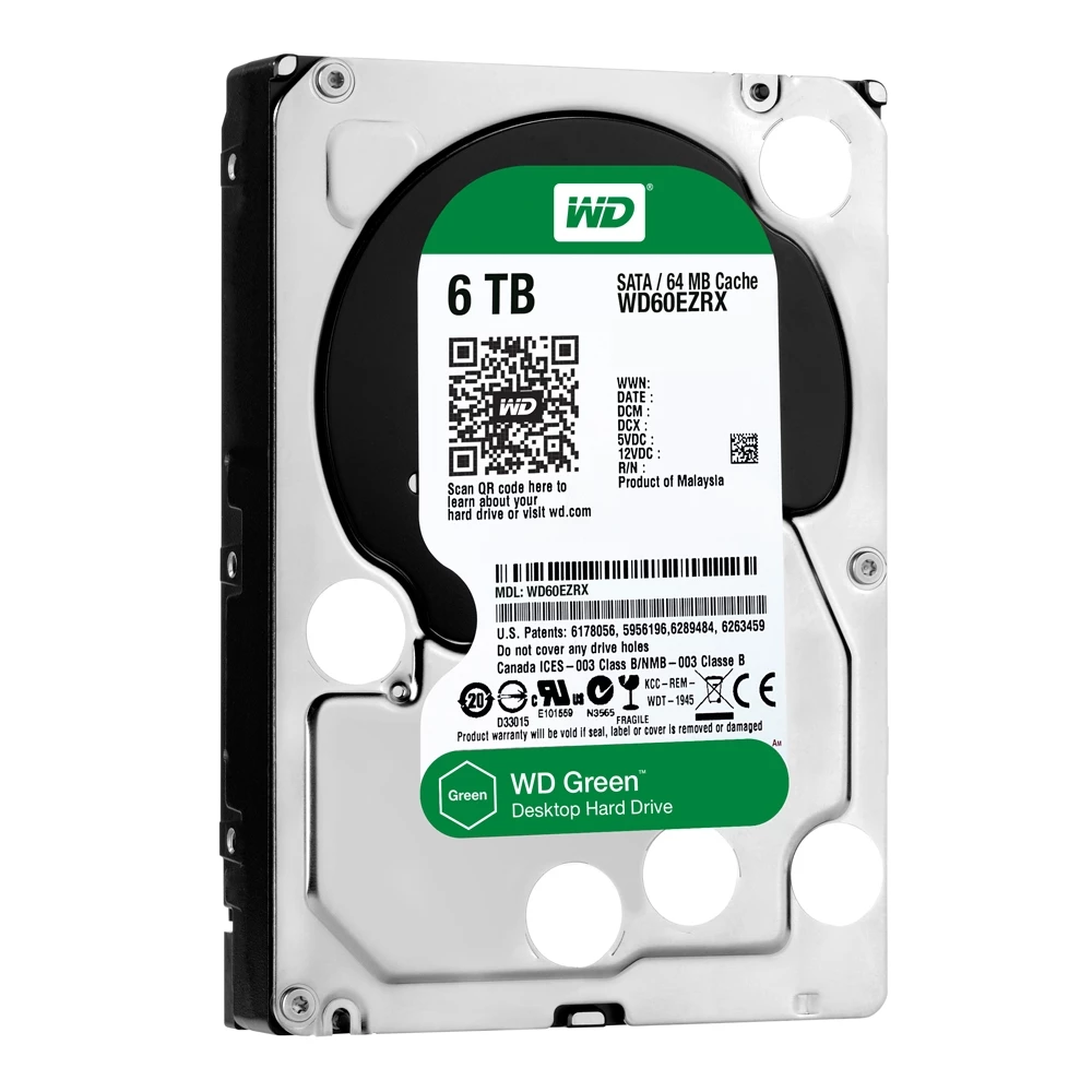 WD Blue Mainstream 6TB 5400RPM SATA III 6Gb/s 3.5" Internal SMR Hard Drive - Image 3