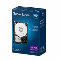 WD Purple Surveillance 1TB 5400RPM SATA III 6Gb/s 3.5" Internal CMR Hard Drive