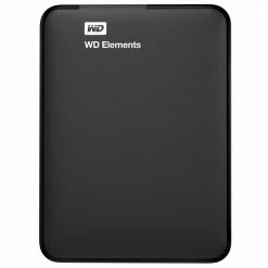 WD Elements 2TB USB 3.1 (Gen 1 Type-A) 2.5" Portable External Hard Drive - Black