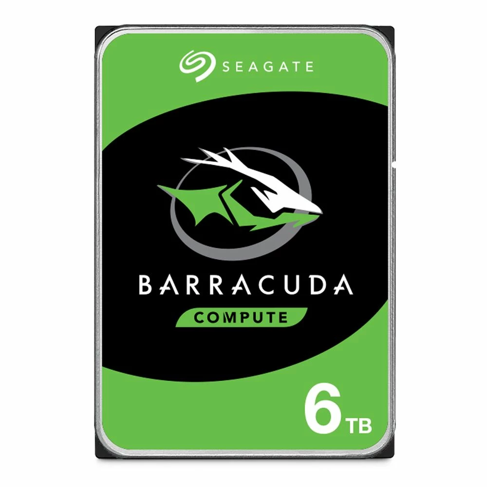 Seagate BarraCuda 6TB 5400RPM SATA III 6Gb/s 3.5" OEM Internal SMR Hard Drive