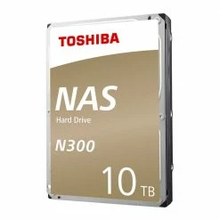 Toshiba N300 10TB 7200RPM SATA III 6Gb/s 3.5" Internal NAS CMR Hard Drive