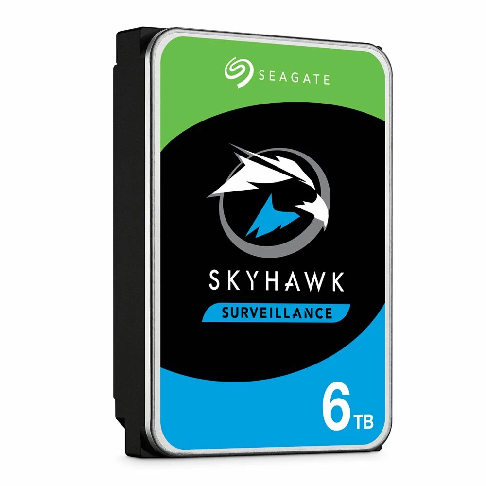 Seagate SkyHawk Surveillance 6TB 5400RPM SATA III 6Gb/s 3.5" Internal CMR Hard Drive - Image 2