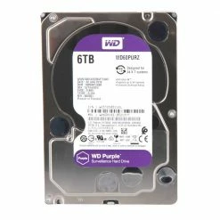 WD Purple Surveillance 6TB 5400RPM SATA III 6Gb/s 3.5" Internal CMR Hard Drive