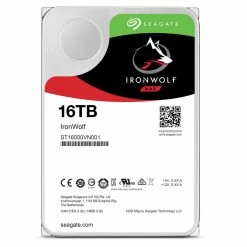 Seagate IronWolf 16TB 7200RPM SATA III 6Gb/s 3.5" Internal NAS CMR Hard Drive