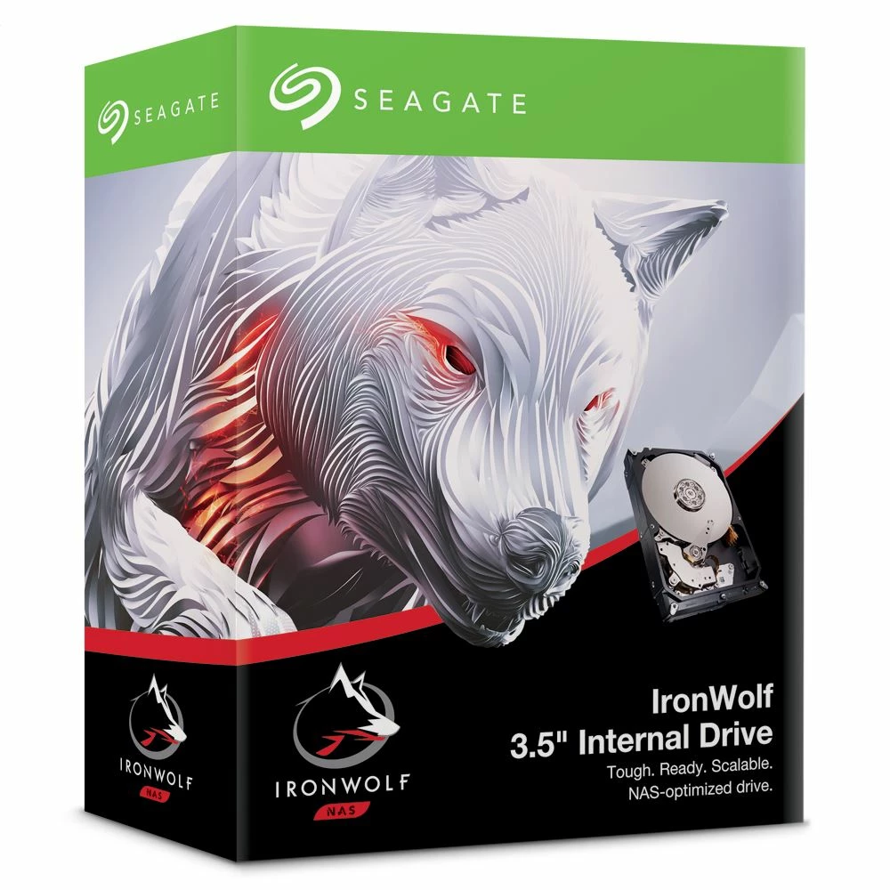 Seagate IronWolf 16TB 7200RPM SATA III 6Gb/s 3.5" Internal NAS CMR Hard Drive - Image 3