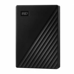 WD My Passport 5TB USB 3.2 (Gen 1 Type-A) 2.5" Portable External Hard Drive - Black