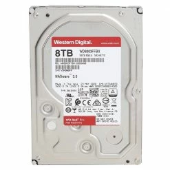 WD Red Pro 8TB 7200RPM SATA III 6Gb/s 3.5" Internal NAS CMR Hard Drive