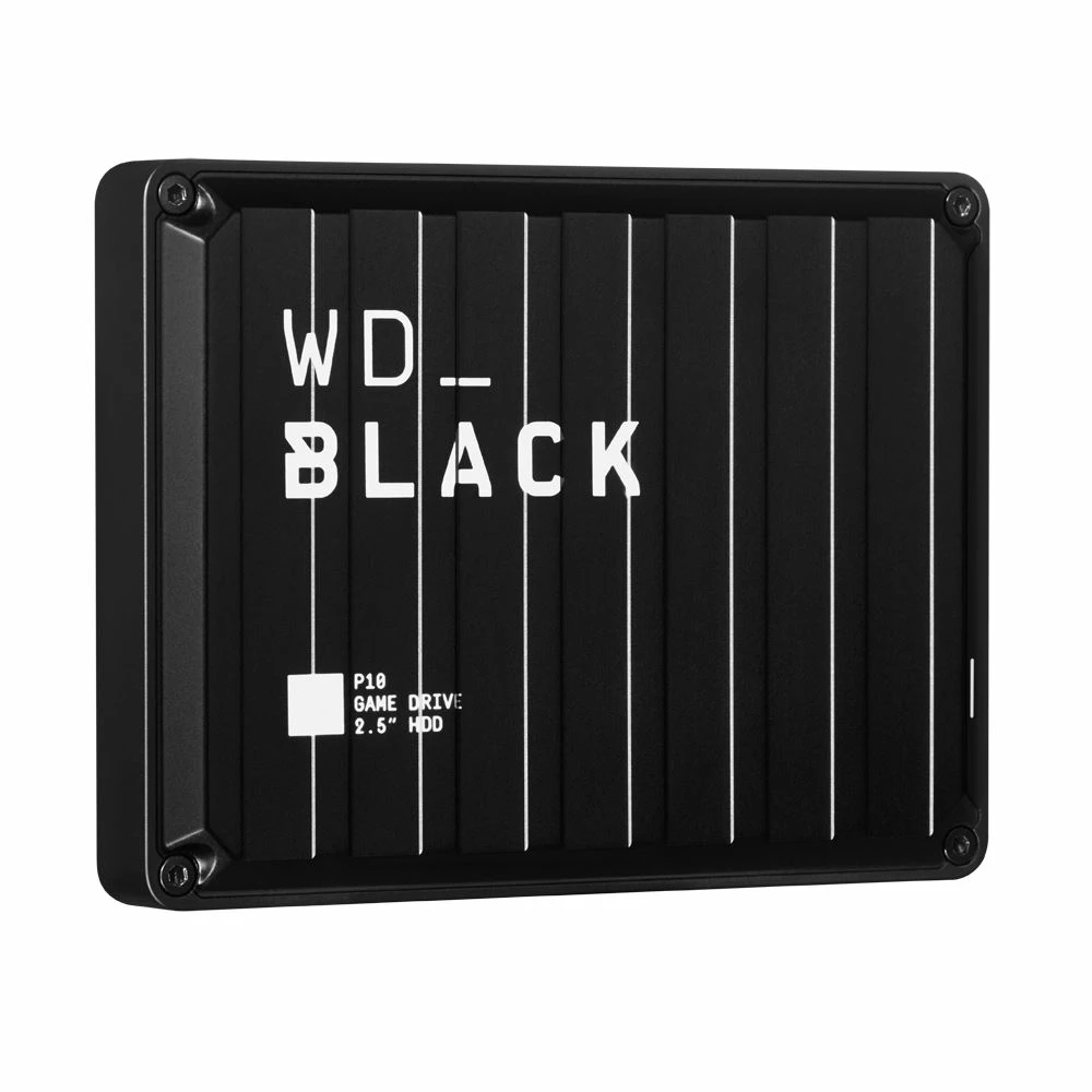 WD BLACK P10 Game Drive 4TB USB 3.2 (Gen 1 Type-A) 2.5" HDD - Black
