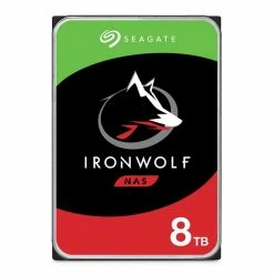 Seagate Ironwolf 8TB 7200RPM SATA III 6Gb/s 3.5" Internal NAS CMR Hard Drive