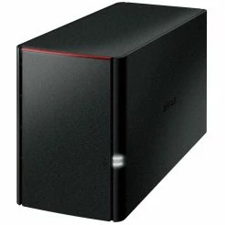BUFFALO LinkStation SoHo 220 8TB 2-Bay NAS Network Attached Storage With HDD Hard Drives Included NAS Storage That Works As Small Office And Home Cloud Or Network Storage Device For Home Office