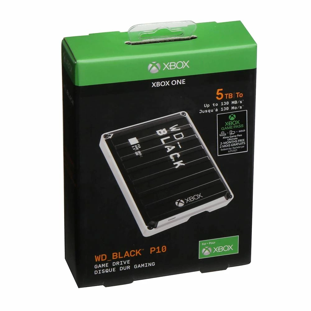 WD 5TB WD_BLACK P10 Game Drive For Xbox One - Image 5