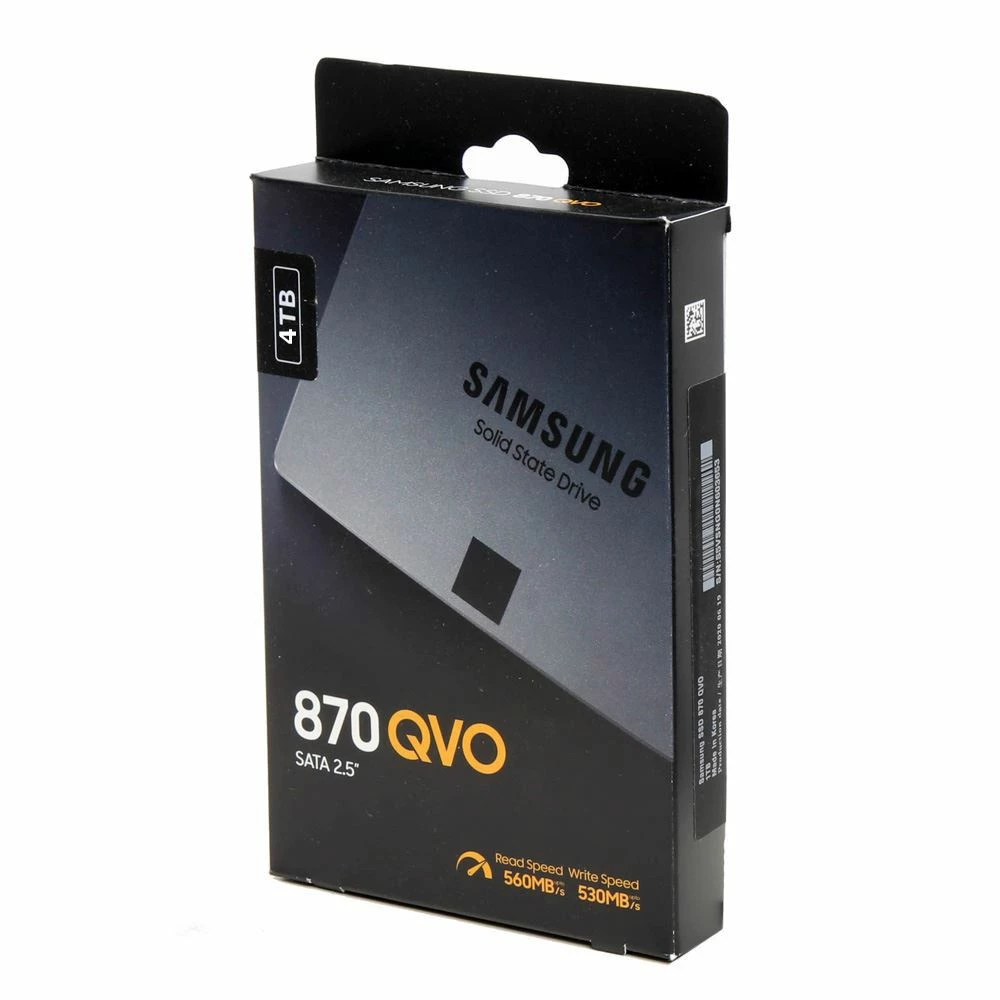 Samsung 870 QVO 4TB SSD 4-bit MLC V-NAND SATA III 6Gb/s 2.5" Internal Solid State Drive - Image 4