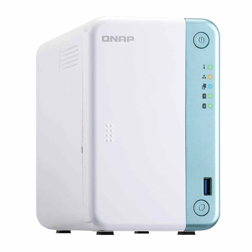 QNAP TS-251D 2-Bay Diskless Network Attached Storage (NAS)