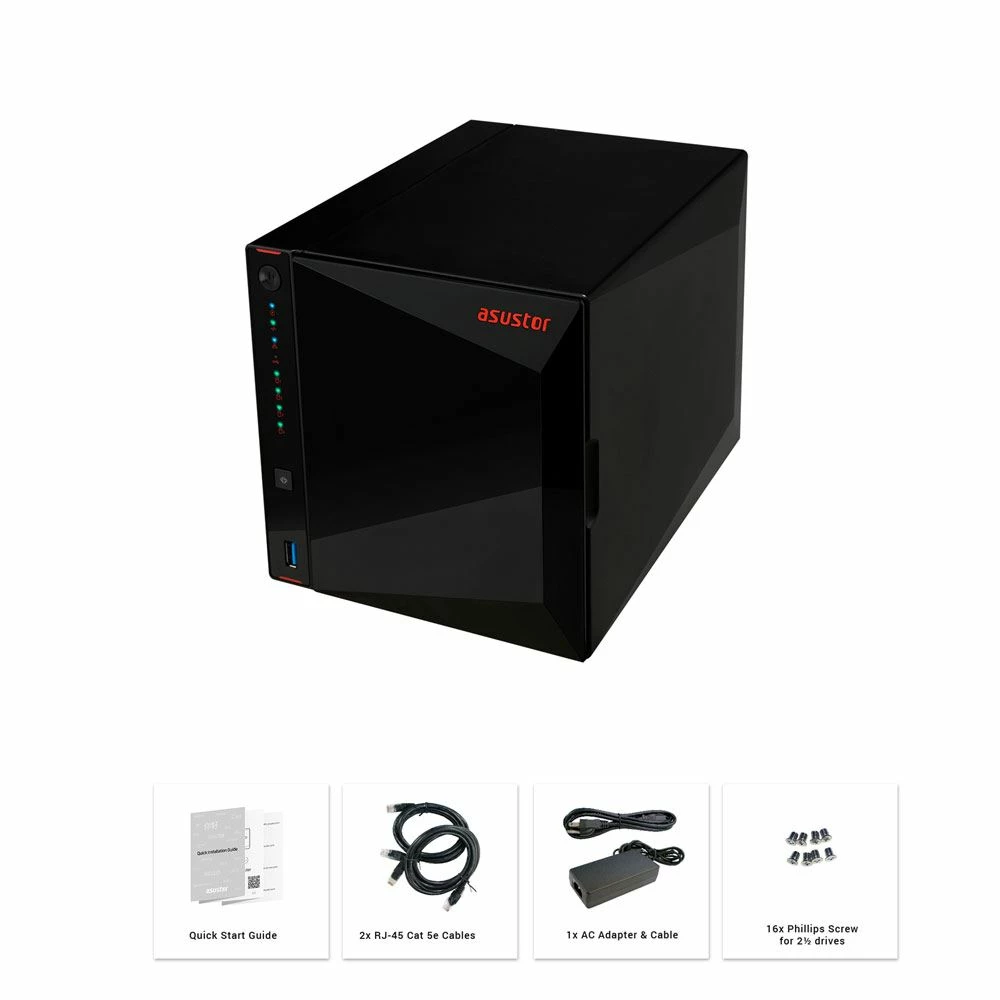Asustor AS5304T 4-Bay NAS Enclosure - Image 2