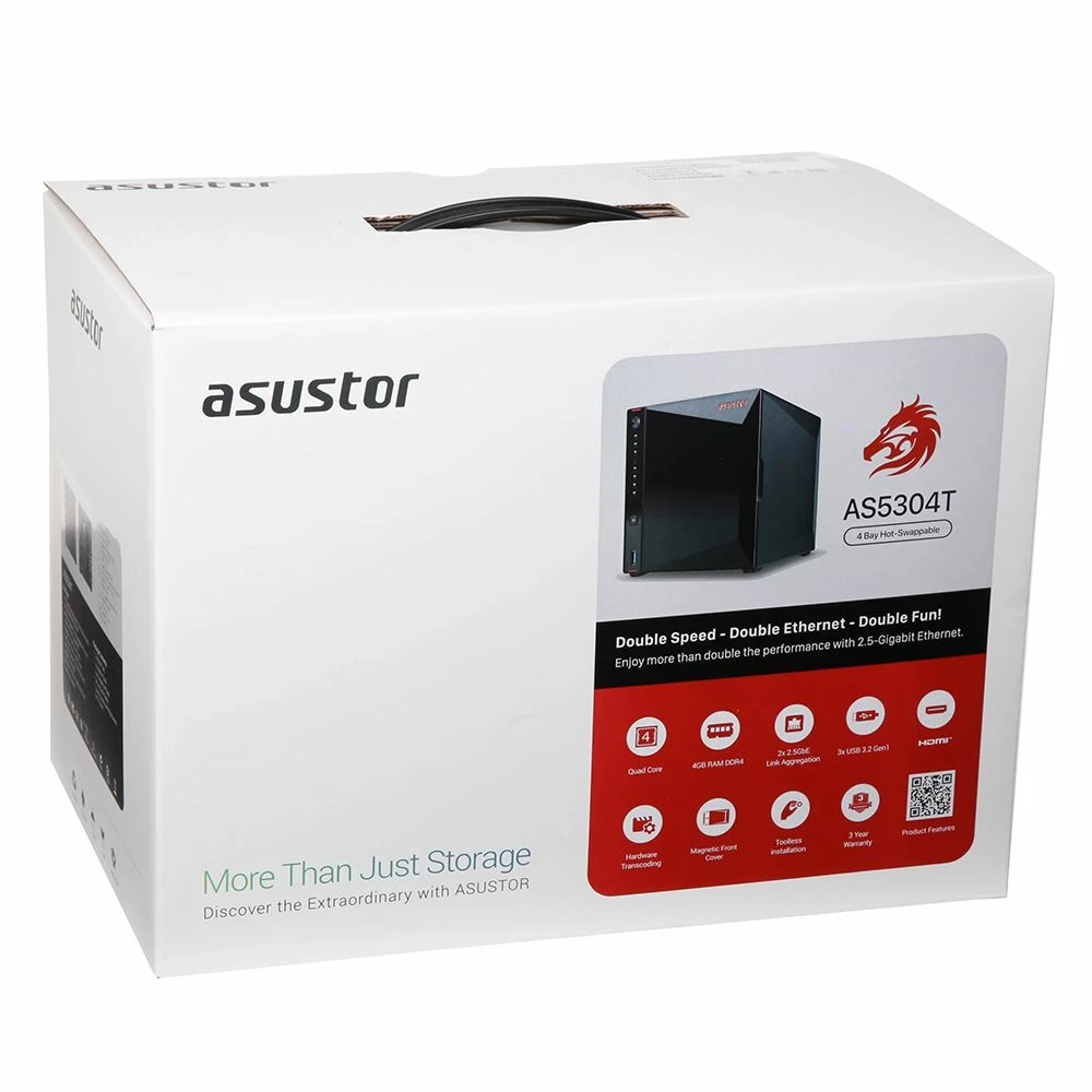 Asustor AS5304T 4-Bay NAS Enclosure - Image 4