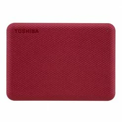 Toshiba Canvio Advance 4TB USB 3.1 (Gen 1 Type-A) 2.5" Portable External Hard Drive - Red