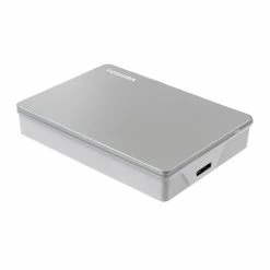 Toshiba Canvio Flex 1TB USB 3.1 (Gen 1 Type-A) And USB 3.1 (Gen 1 Type-C) 2.5" Portable External Hard Drive - Silver 9 Toshiba Canvio Flex 1TB USB 3.1 (Gen 1 Type-A) And USB 3.1 (Gen 1 Type-C) 2.5" Portable External Hard Drive - Silver -seagate shop 629591 202358 03 front zoom