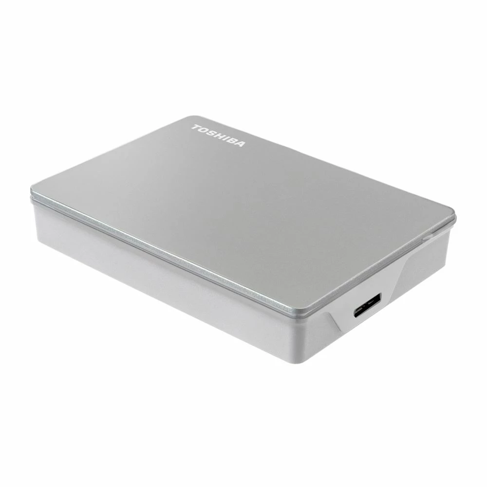 Toshiba Canvio Flex 1TB USB 3.1 (Gen 1 Type-A) And USB 3.1 (Gen 1 Type-C) 2.5" Portable External Hard Drive - Silver 5 Toshiba Canvio Flex 1TB USB 3.1 (Gen 1 Type-A) And USB 3.1 (Gen 1 Type-C) 2.5" Portable External Hard Drive - Silver - Image 3