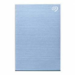 Seagate One Touch 2TB External Hard Drive Light Blue USB 3.2 (Gen 1 Type-A) (STKB2000402)