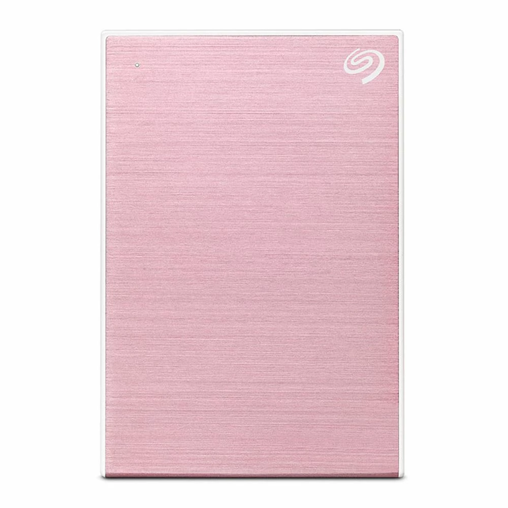 Seagate One Touch 2TB External Hard Drive Rose Gold USB 3.2 (Gen 1 Type-A) (STKB2000405)
