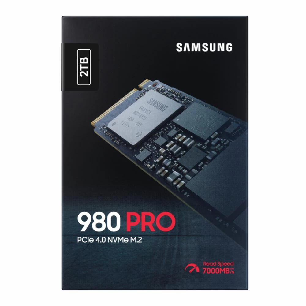 Samsung 980 Pro SSD 2TB M.2 NVMe Interface PCIe Gen 4x4 Internal Solid State Drive With V-NAND 3 Bit MLC Technology (MZ-V8P2T0B/AM) - Image 3