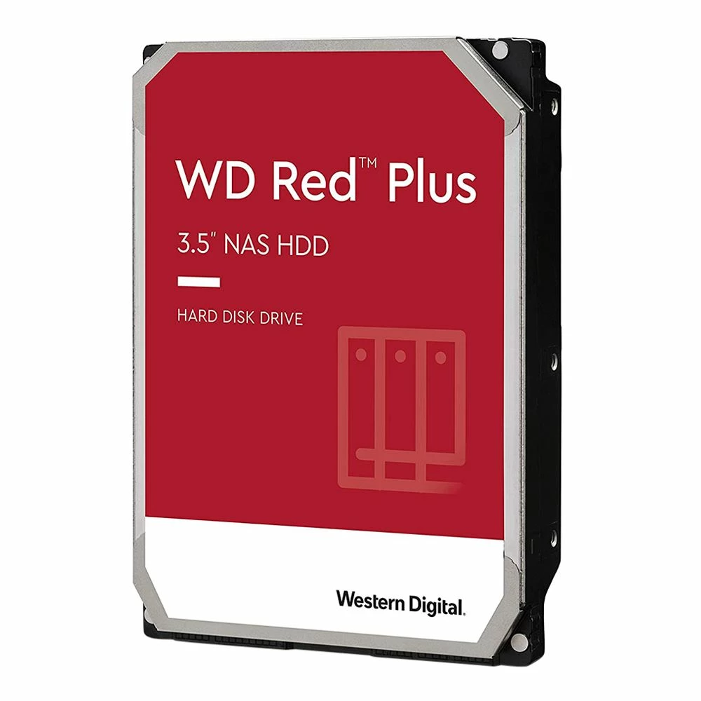WD 8TB Red Plus 5400RPM SATA III 6Gb/s 3.5" Internal NAS CMR Hard Drive