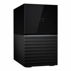 WD 16TB My Book Duo Desktop RAID External Hard Drive, USB 3.1 (Gen 1 Type-A) And USB 3.1 (Gen 1 Type-C) Connection - WDBFBE0160JBK-NESN