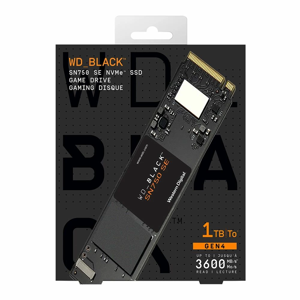 WD BLACK 1TB SN750 SE PCIe Gen 4 X 4 SSD Internal Gaming SSD, Up To 3,600MB/s Read Speed - Image 5