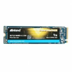 Inland Performance 1TB 3D TLC NAND PCIe Gen 4 X4 NVMe M.2 Internal SSD