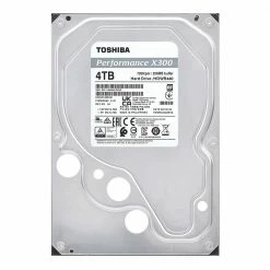 Toshiba X300 Performance And Gaming 4TB 7200RPM SATA III 6Gb/s 3.5" Internal CMR Hard Drive