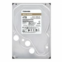 Toshiba N300 4TB 7200RPM SATA III 6Gb/s 3.5" Internal NAS CMR Hard Drive