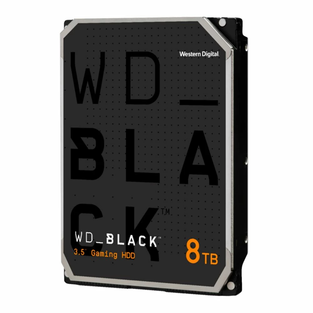 WD BLACK Gaming 8TB 7200RPM SATA III 6Gb/s 3.5" Internal Hard CMR Drive
