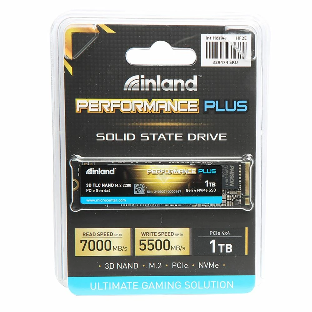Inland Performance Plus 1TB 3D TLC NAND PCIe Gen 4 X4 NVMe M.2 Internal SSD - Image 3