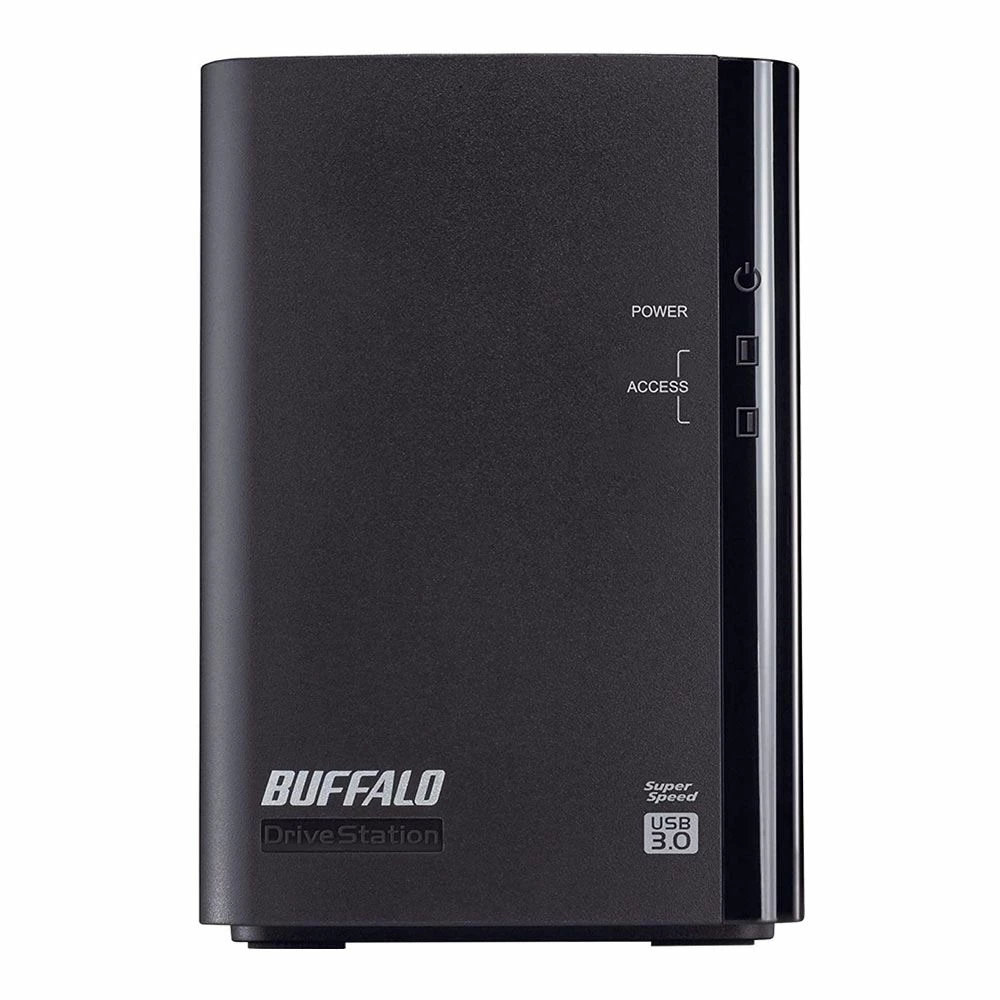 BUFFALO 8TB DriveStation Duo (2 X 4 TB) High-Performance RAID Array