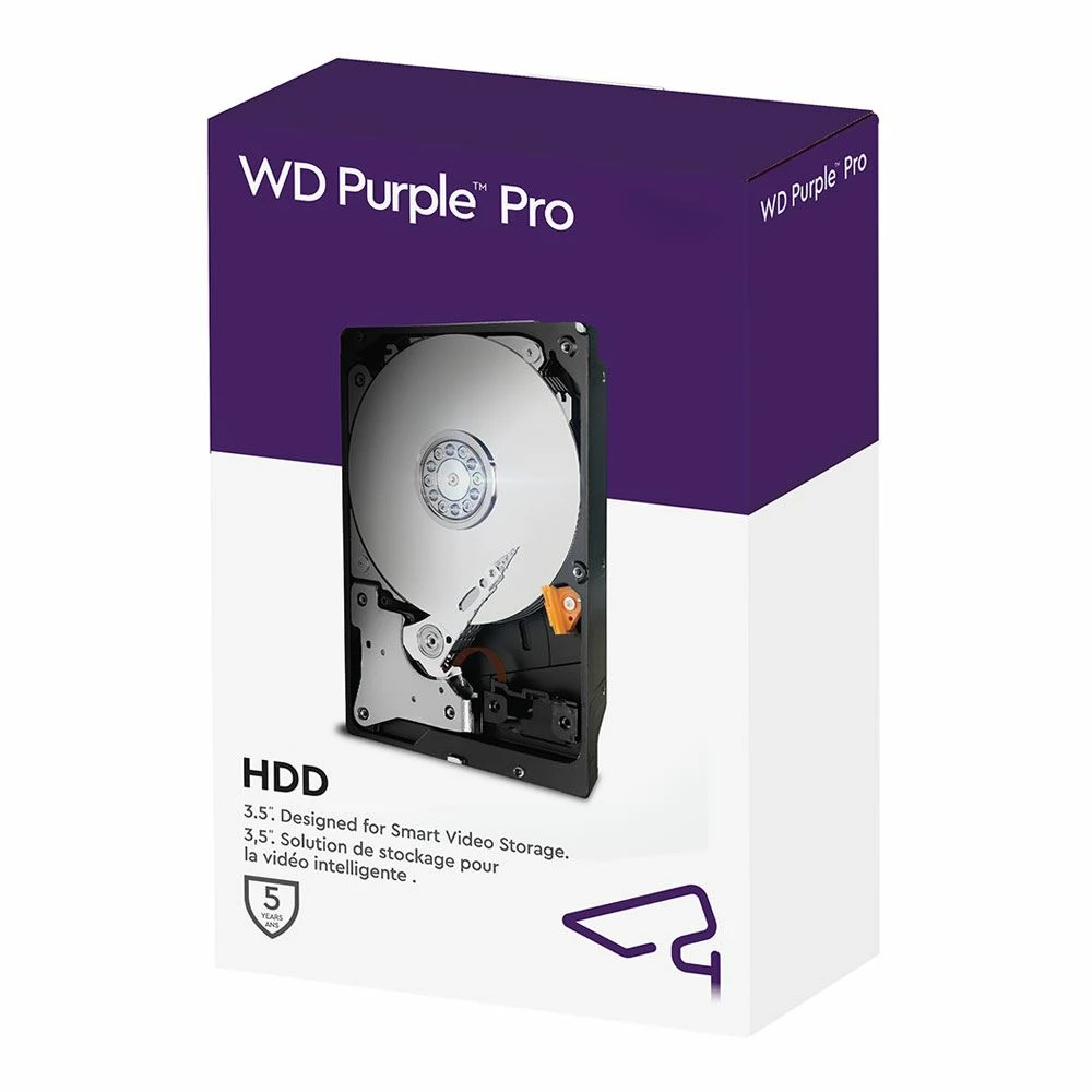 WD Purple Pro 8TB 7200RPM SATA III 6Gb/s 3.5" Surveillance Internal CMR Hard Drive - Image 3