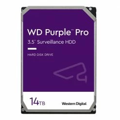 WD Purple Pro 14TB 7200RPM SATA III 6Gb/s 3.5" Surveillance Internal CMR Hard Drive