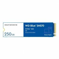 WD Blue SN570 250GB TLC 3D NAND PCIe Gen 3 X4 NVMe M.2 Internal SSD