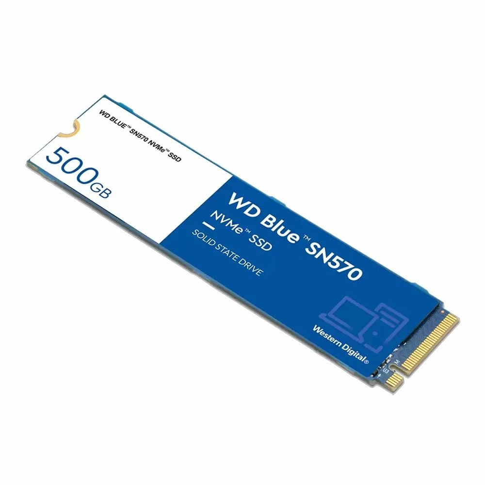 WD Blue SN570 500GB TLC 3D NAND PCIe Gen 3 X4 NVMe M.2 Internal SSD - Image 2