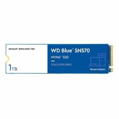 WD Blue SN570 1TB TLC 3D NAND PCIe Gen 3 X4 NVMe M.2 Internal SSD