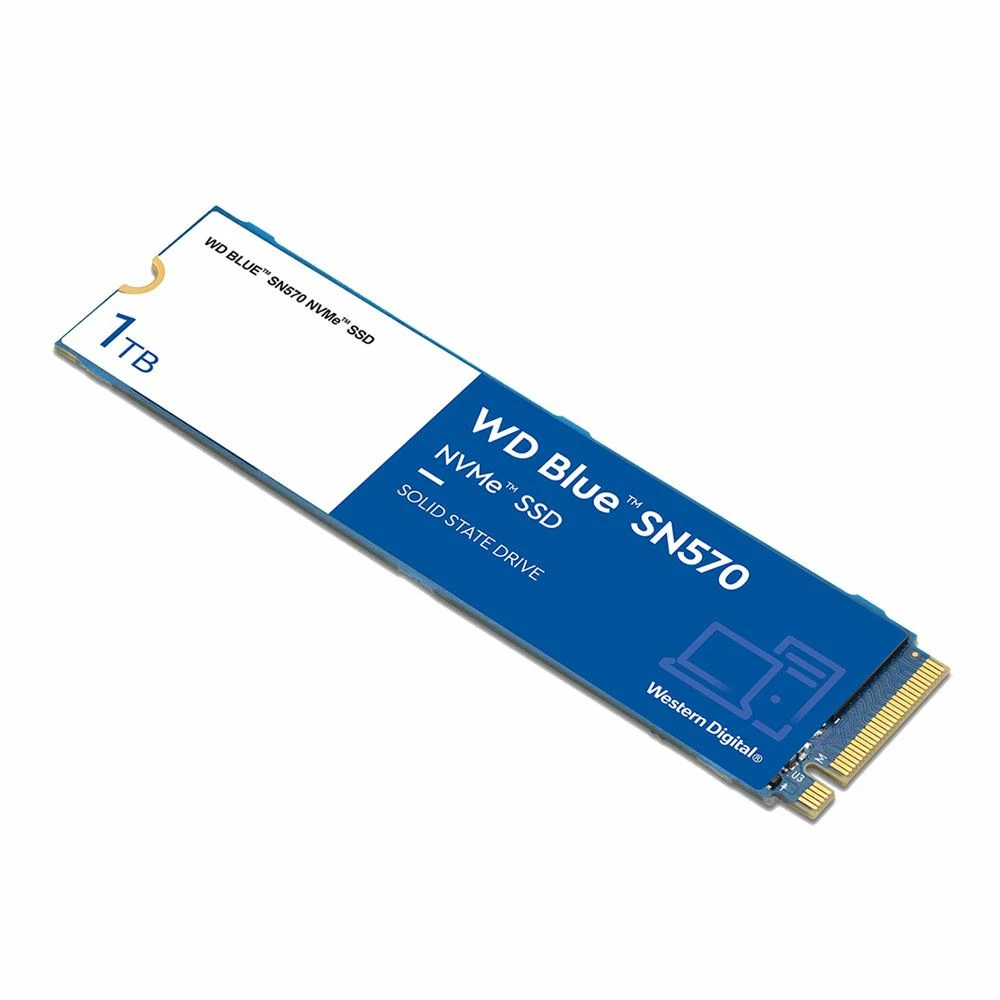 WD Blue SN570 1TB TLC 3D NAND PCIe Gen 3 X4 NVMe M.2 Internal SSD - Image 2