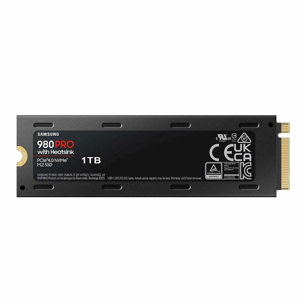 Samsung 980 Pro W/ Heatsink 1TB MLC V-NAND PCIe Gen 4 X4 NVMe M.2 Internal SSD - Image 2