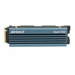 Inland Gaming Performance Plus 2TB SSD 3D TLC NAND PCIe NVMe Gen 4 X 4 M.2 2280 Heatsink Compatible With PS5 Internal Solid State Drive