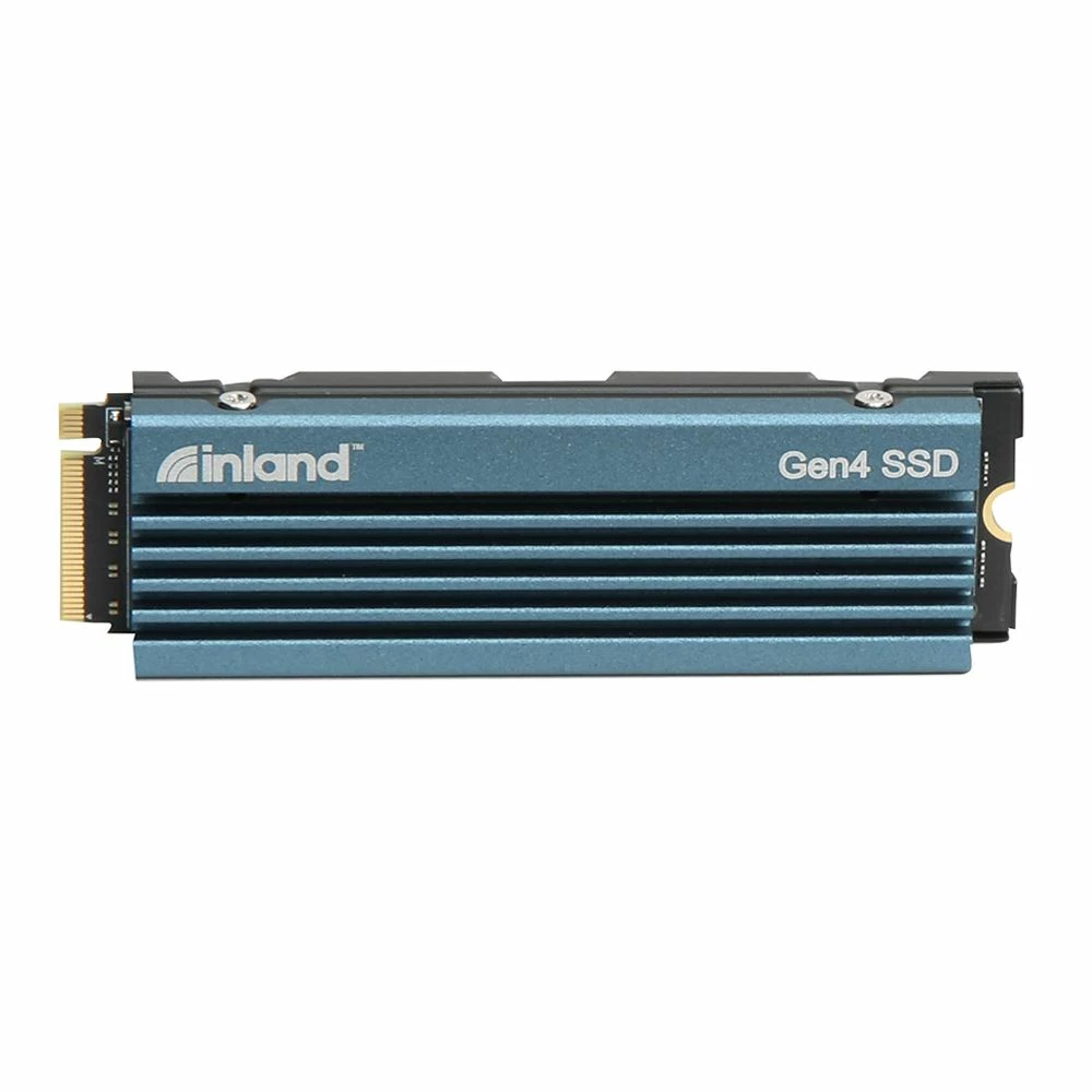 Inland Gaming Performance Plus 2TB SSD 3D TLC NAND PCIe NVMe Gen 4 X 4 M.2 2280 Heatsink Compatible With PS5 Internal Solid State Drive