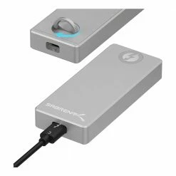 Sabrent Sabrent Thunderbolt 3 Certified M.2 NVMe SSD Tool-Free Solid Aluminum Enclosure