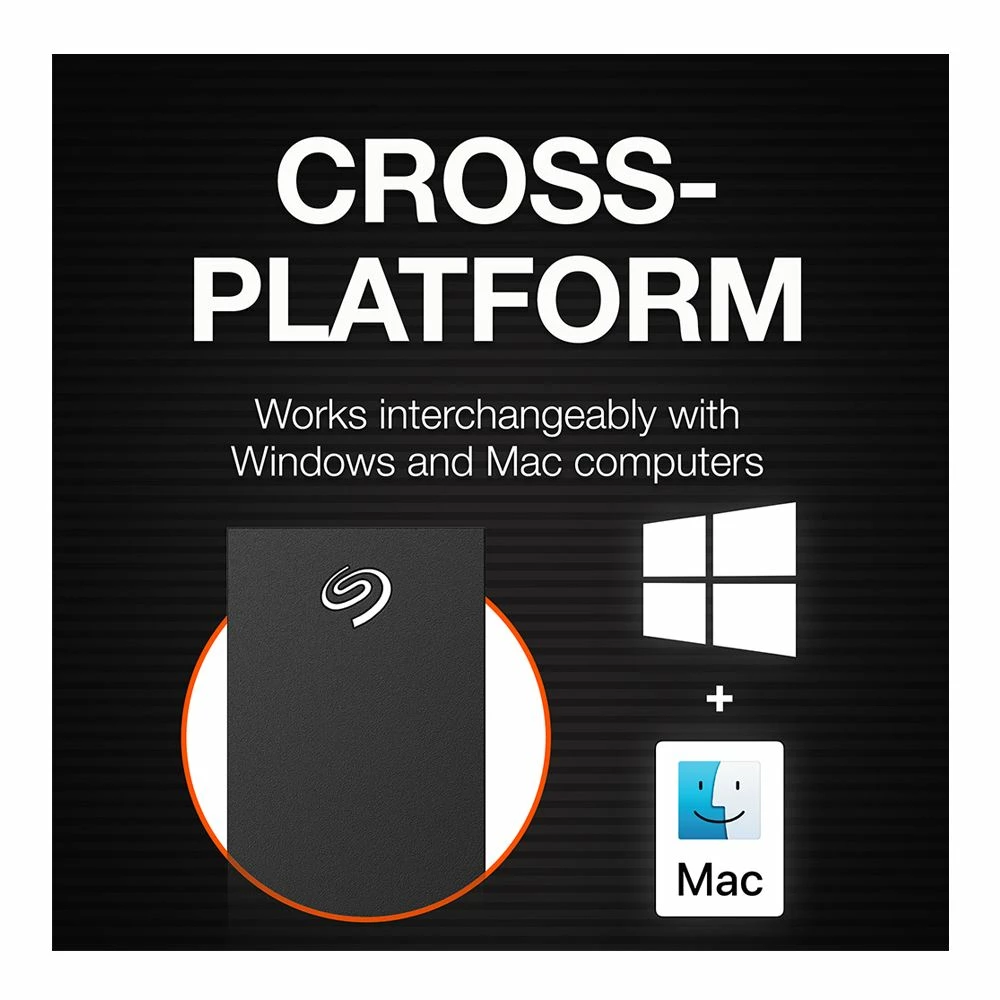 Seagate 14TB One Touch Hub External USB-C And USB 3.0 Desktop Hard Drive With Rescue Data Recovery Services - Image 4