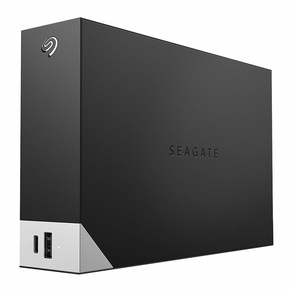 Seagate 8TB One Touch Hub External USB-C And USB 3.0 Desktop Hard Drive With Rescue Data Recovery Services