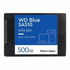 Western Digital Blue SA510 500GB SSD 3D NAND SATA III 6Gb/s 2.5" Internal Solid State Drive