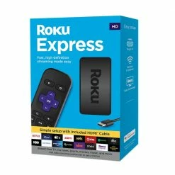 Roku Express (2019 Model) Streaming Media Player - Black