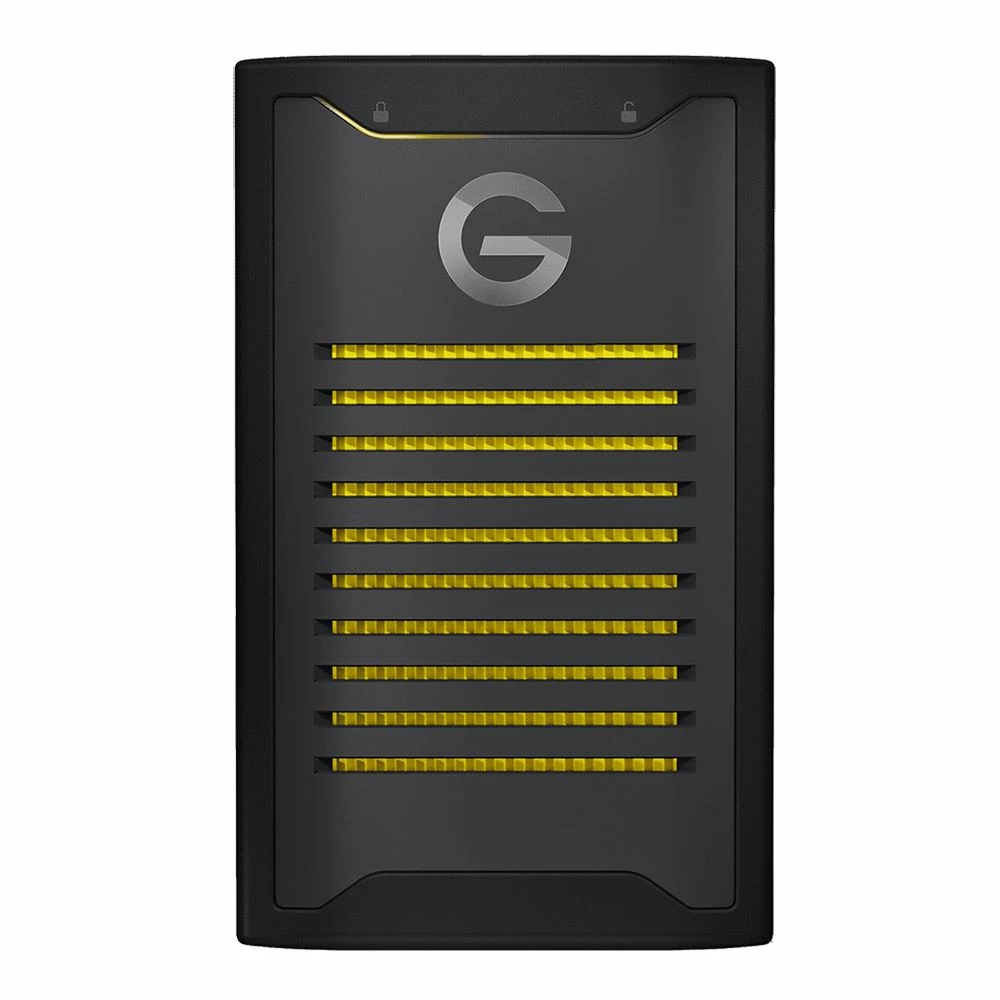 WD 1TB Sandisk Professional G-DRIVE ArmorLock Encrypted NVMe SSD High Grade Security Performance External Storage